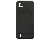 Чехол Realme C20/C11 2021 TPU CardHolder (черный) 