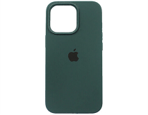 Чехол iPhone 13 Pro Silicone Case copy (Dark Green)
