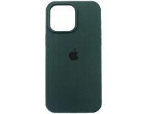Чехол iPhone 14 Pro Max Silicone Case copy (Dark Green)