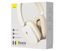 Наушники с Bluetooth Baseus Bowie H1 белая (NGTW230002)