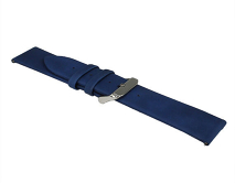 Ремешок Samsung/Huawei/Amazfit GTR 22mm leather band кожаный синий #11