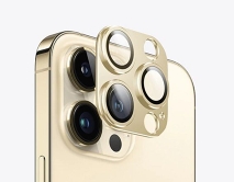 Защитная накладка на камеру iPhone 13 Pro/13 Pro Max 3D золотая