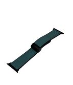 Ремешок Watch Series 38mm/40mm Silicone mix leather strap, синий #3