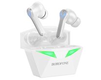 Bluetooth  стереогарнитура Borofone BW24 белая 